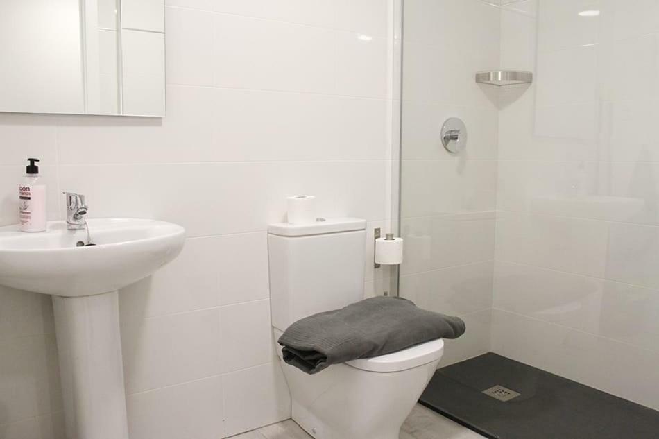 Apartamentos Logrono Centro Bagian luar foto